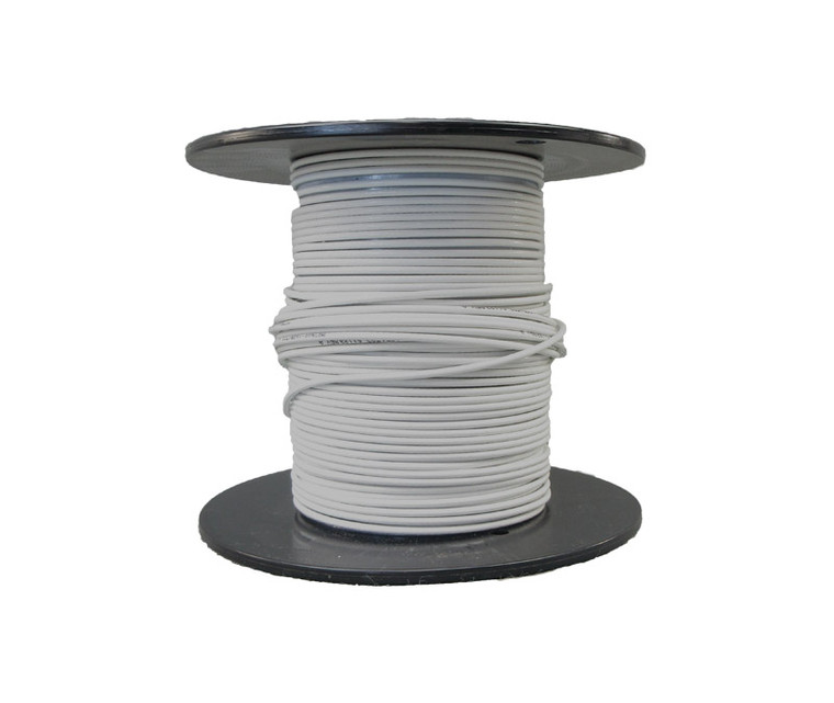 Military Specification M27500/16SB1T23 White Jacket 16 AWG 1 Conductor Shielded Cable