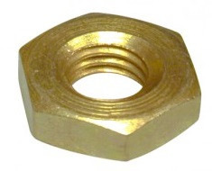 Aeronautical Standard AN315C6R Stainless Steel Nut, Plain, Hexagon