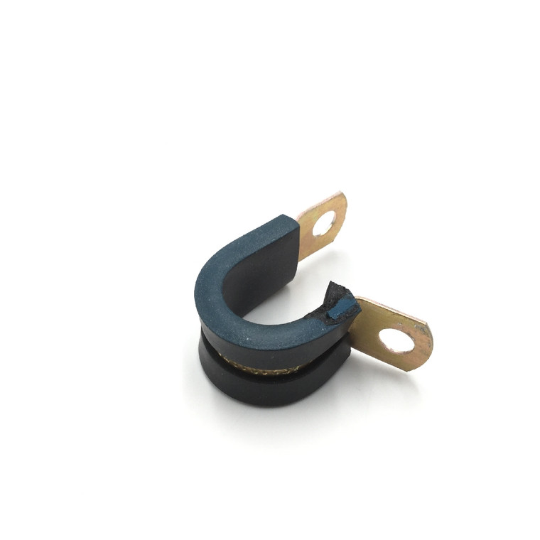 Military Standard MS21919WF27 Steel Cushioned Clamp, Loop