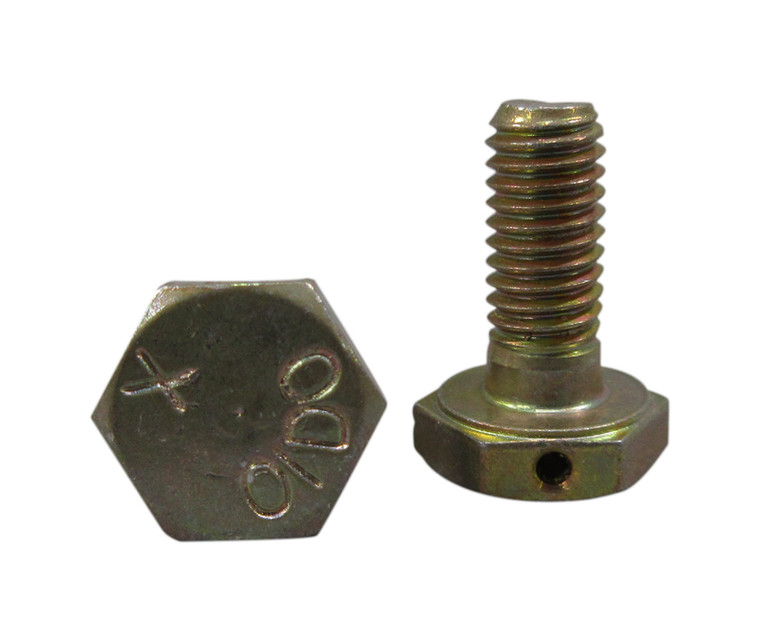 Aeronautical Standard AN3H3A Steel Drilled Head/Undrilled Shank Bolt, Machine