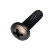 Military Standard MS35214-31 Black Brass Phillips Screw, Machine