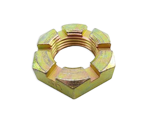 Aeronautical Standard AN320-8 Steel Nut, Plain, Slotted, Hexagon