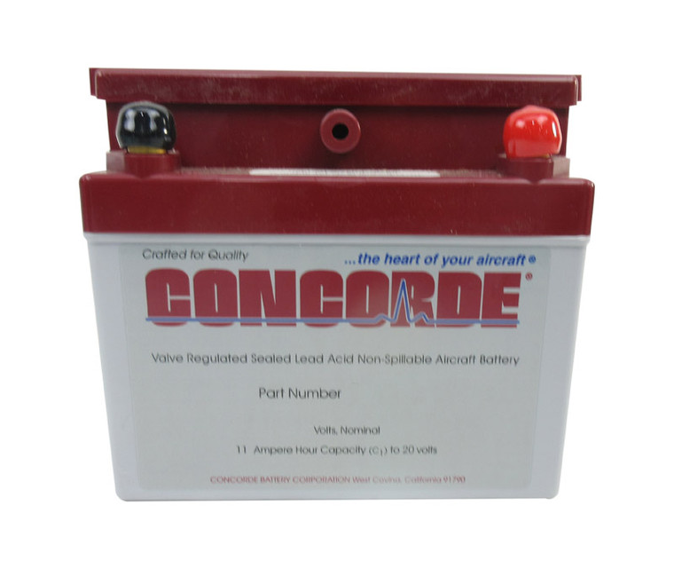 Concorde RG24-11M 24-Volt General Aviation AGM Aircraft Battery