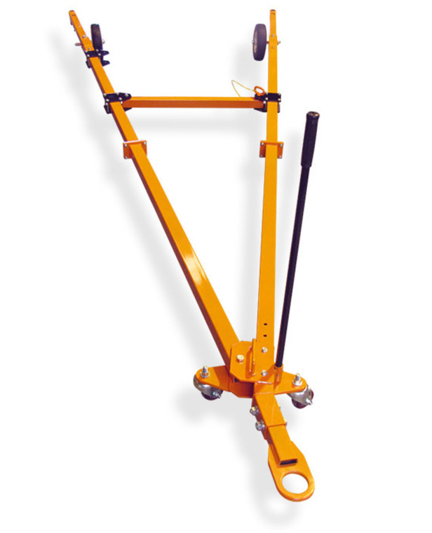 Brackett HT-8 Orange Bell 212, 412, UH-1, AH-1 Helicopter Skid Tow Bar with 2" Ring