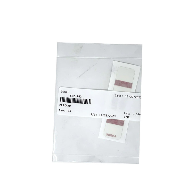 Piper 67786-000 Stabilator Trim Placard