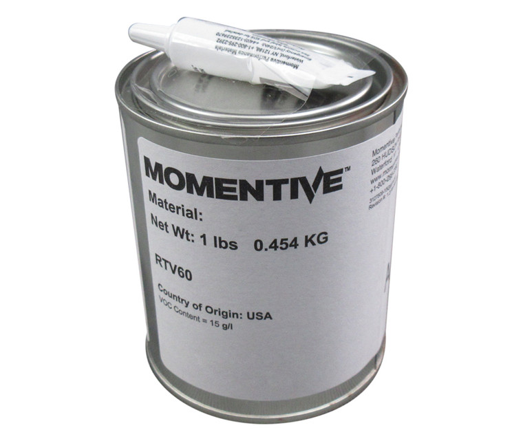 Momentive™ RTV-60/DBT Red High-Temperature Silicone Rubber Compound - 1 lb Kit