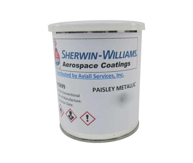 Sherwin-Williams H10699 ACRY GLO Conventional Metallic Paisley Acrylic Urethane Paint - 3/4 Pint