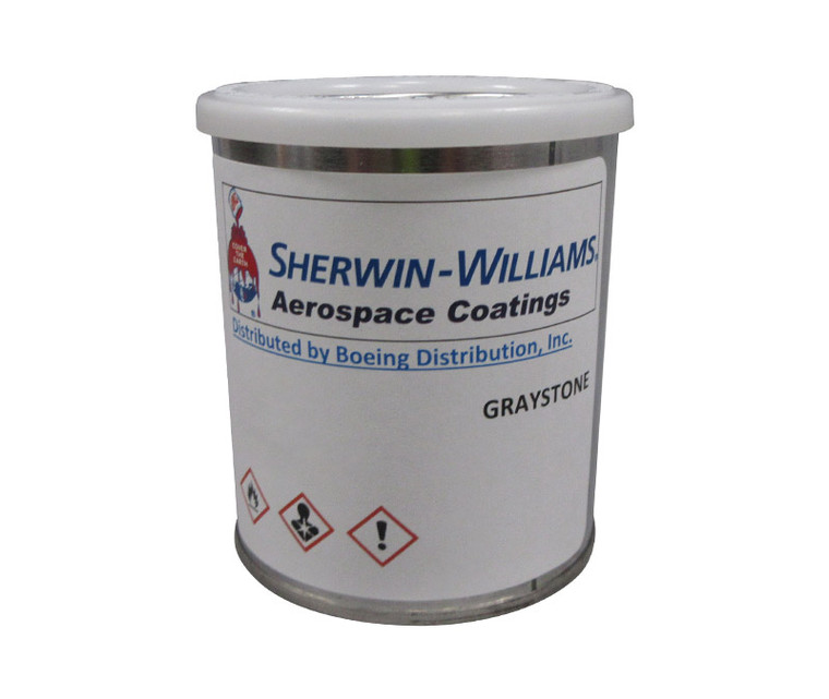 Sherwin-Williams W00405 ACRY GLO Conventional Graystone Acrylic Urethane Paint - 3/4 Pint