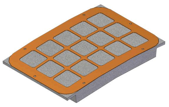 Brackett Aero Filters BA-6310 FAA-STC'd Air Filter Assembly