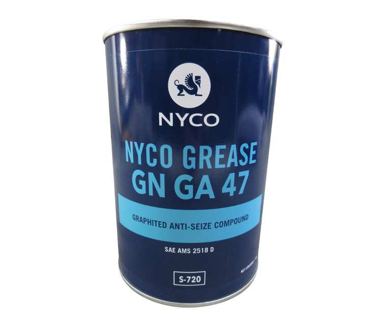 NYCO GREASE GN GA 47 Graphited Anti-Seize Compound AIR 4247/a/ A50TF201 Spec - Kg Can