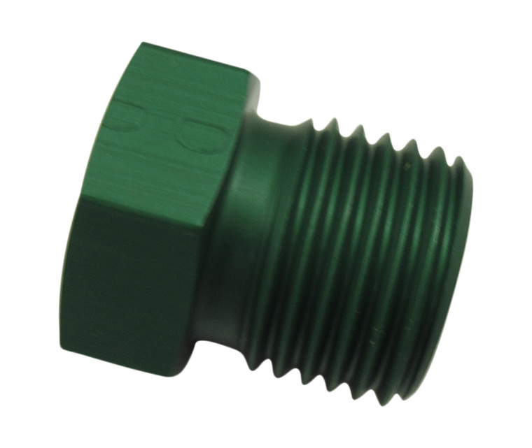 Military Standard MS21913D6 Aluminum Plug, Tube Fitting, Threaded