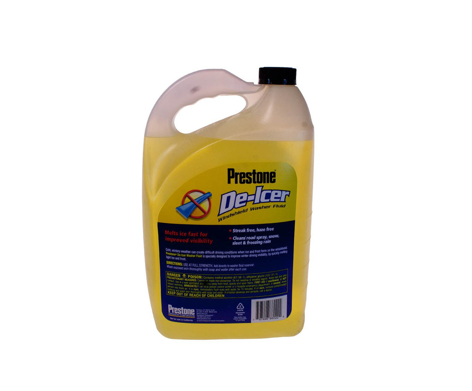 Prestone AS250 DeIcer Windshield Washer Fluid Gallon