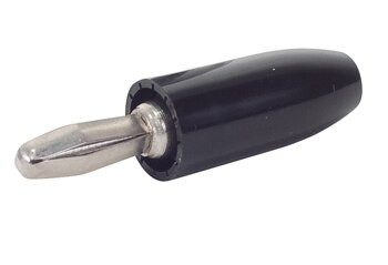 Cinch Connectors 1080303001 Black Banana Jack, Tip at