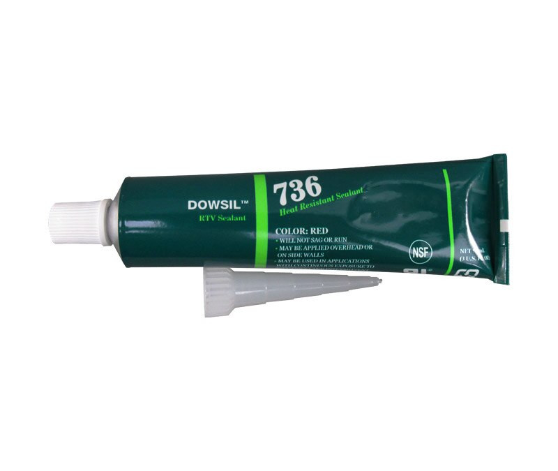 Dow Corning RTV736 Red Heat Resistant Sealant 300 mL