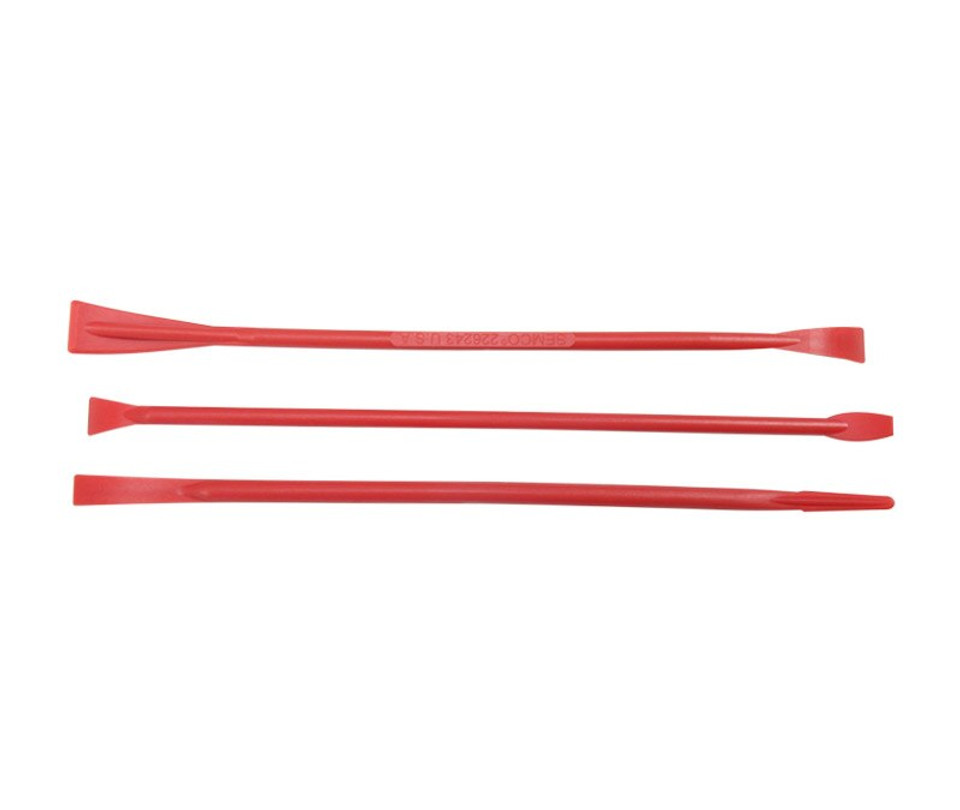 PPG Semco Spatula Kit 3Piece Spatula Set Orange