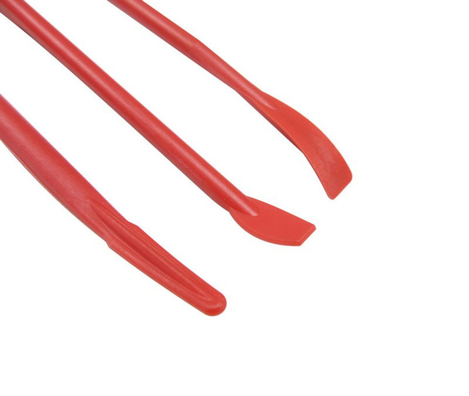 PPG Semco Spatula Kit 3Piece Spatula Set Orange