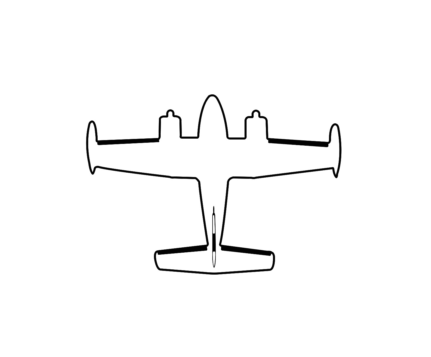 GOODRICH 27S-7D5070-30 Cessna 310R RH Fuselage - Nacelle De-Ice Boot