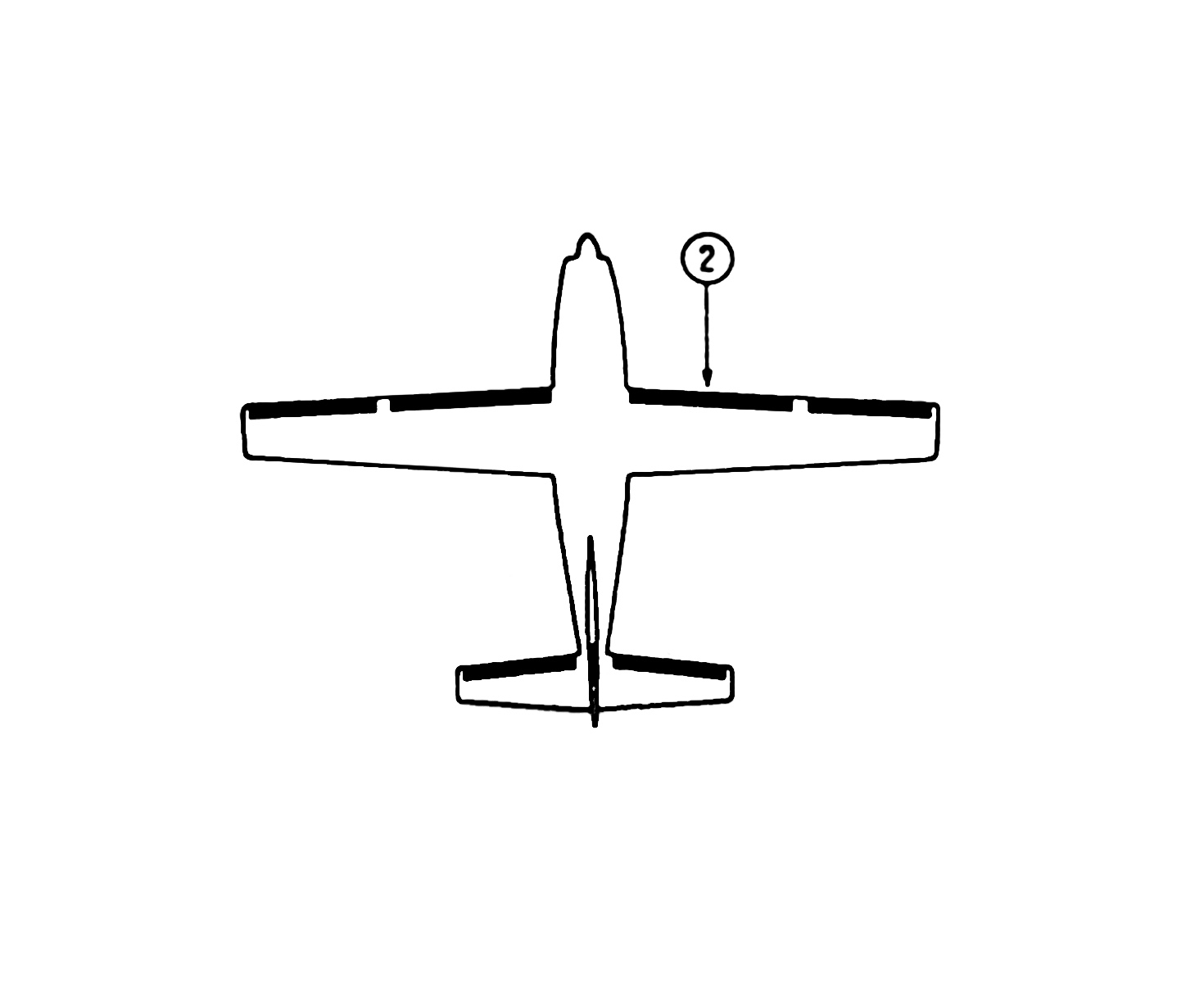 GOODRICH P25S5D5101-02 FASTboot® Cessna T210N & P210N RH Wing De-Ice Boot