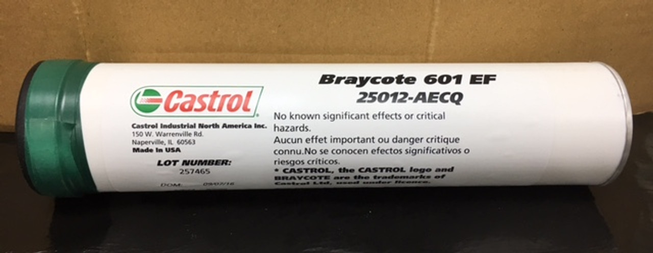 Castrol® Braycote™ 601 EF Rocket Propellant Compatible Rust Preventive NLGI #2 Grease - 1.75 lb Tube
