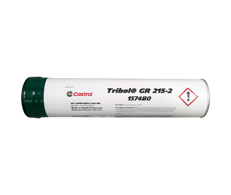 Castrol® Tribol™ GR 215-2 Low Friction Anti-Wear Synthetic NLGI #2 Grease - 14 oz Cartridge