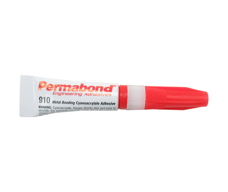 Permabond® 910 Clear Methyl Cyanoacrylate Adhesive - 3 Gram Tube - 75/Pack