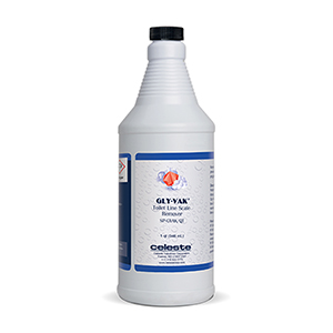 Celeste® GLY-VAK® SP-GVAK/QT Aircraft Lavatory Vacuum System Line Scale Remover - Quart Bottle