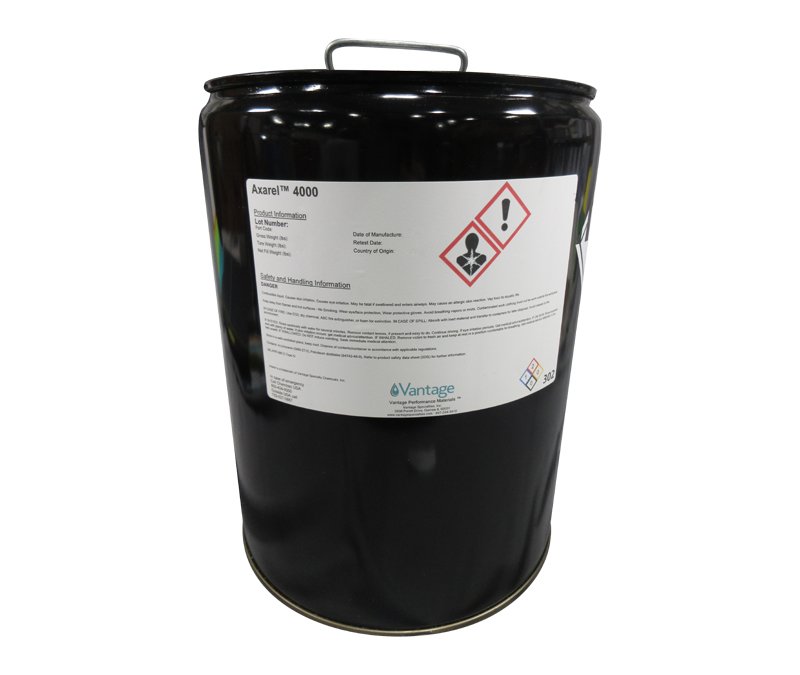AXAREL™ 4000 MIL-PRF-680 Type IV Spec Solvent Cleaner - 32 lb (5 Gallon) Pail