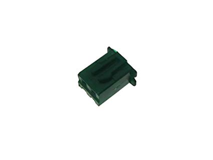David Clark 09059P-10 Green 2 Circuit 28 Gauge Connector Housing