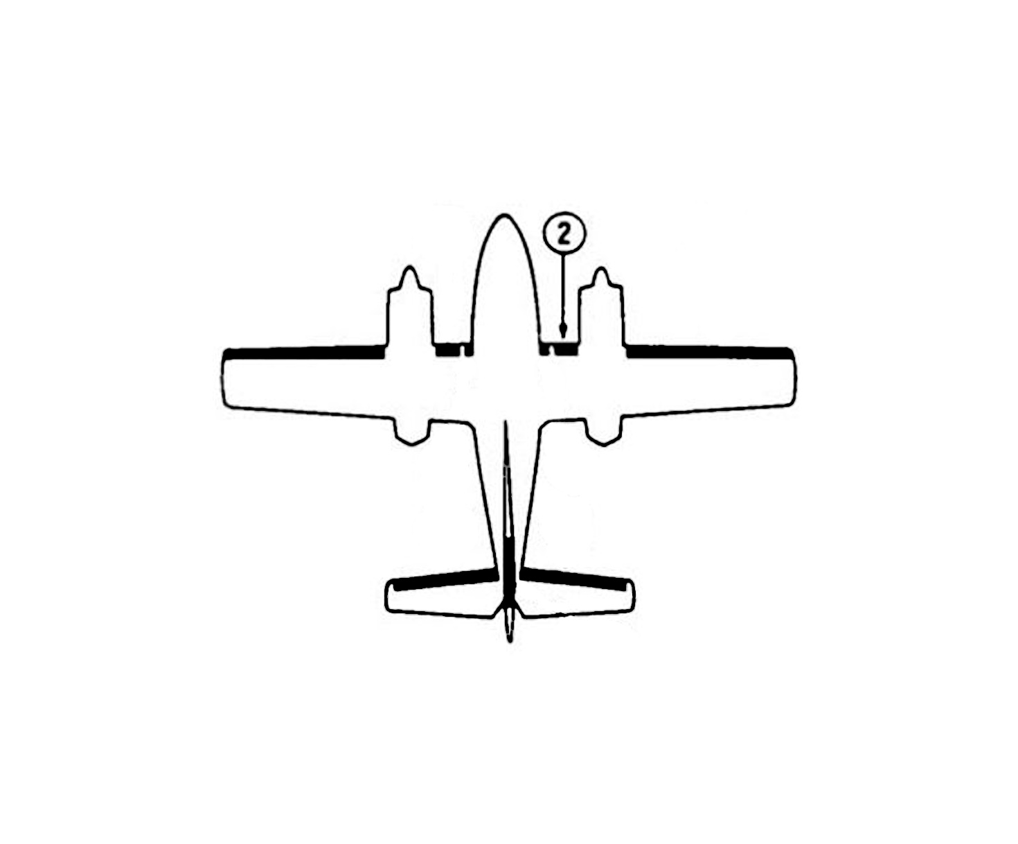 GOODRICH 27S-7D5070-18 Cessna 404 RH Fuselage - Nacelle De-Ice Boot
