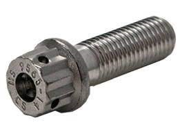Military Standard MS9556-22 Stainless Steel Double Hexagon Extended Washer Head Bolt, Machine