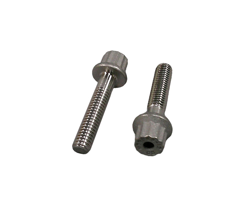 Military Standard MS9556-12 Stainless Steel Double Hexagon Extended Washer Head Bolt, Machine