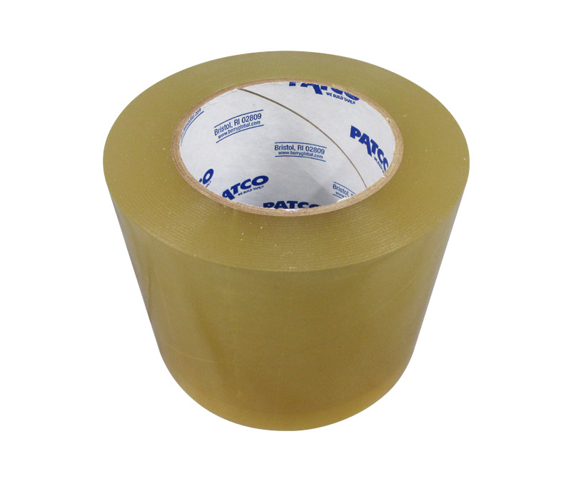PATCO® D9100SW FR Clear 9 mil Flame Retardant Aircraft Waterseal Tape - 4" x 36 Yard Roll