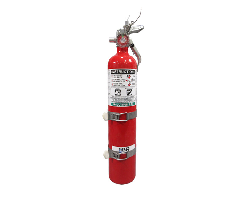 H3R Aviation Model 347TS - 3.75 lb HALOTRON® BrX Cockpit/Cabin Fire Extinguisher Rating 5B:C