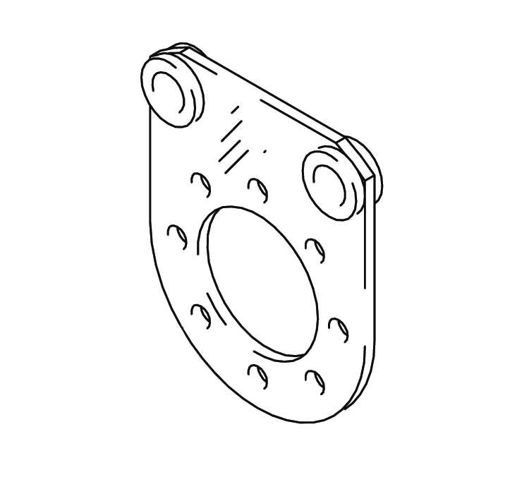 Cleveland Wheel & Brake 075-04900 Torque Plate Assembly