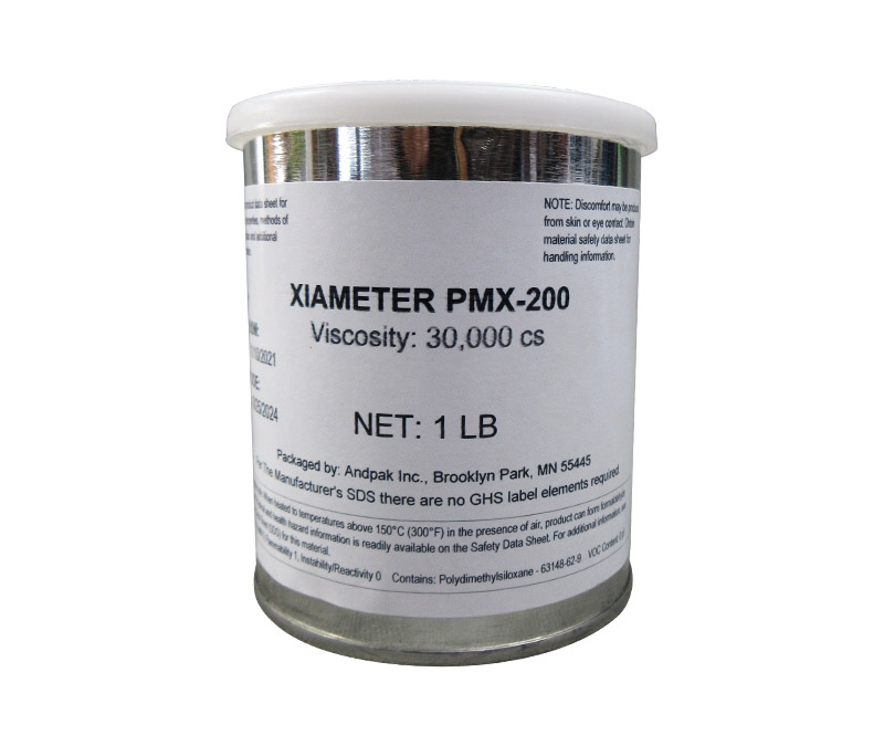 XIAMETER™ PMX-200 Clear 30,000 cSt Silicone Fluid - Pint Can - 204/Case