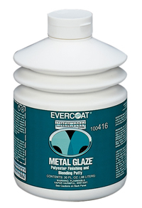 EVERCOAT® 416 Metal Glaze Polyester Finishing and Blending Putty - 30 fl oz Pump Bottle