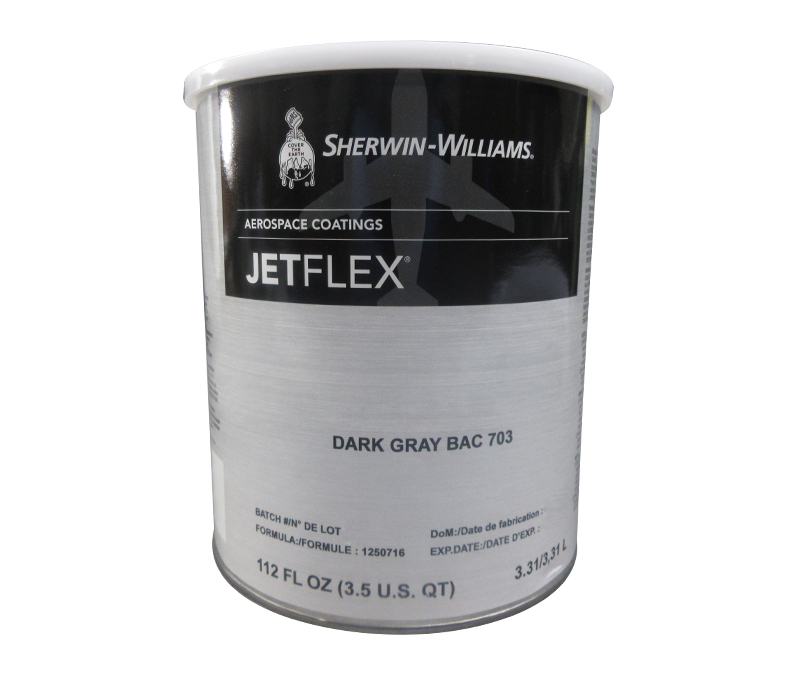 JETFlex® L09060 Gray BAC703 Urethane Paint - 7/8 Gallon Can