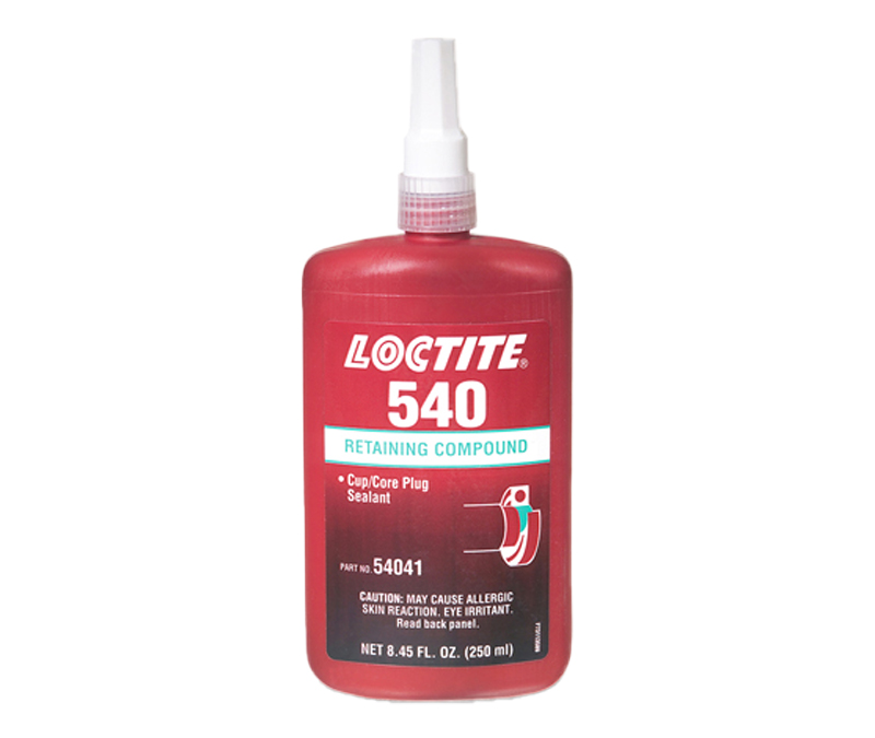 Henkel 54041 LOCTITE® 540™ Blue Retaining Compound - 250 mL (8.45 oz) Bottle - 10/Case