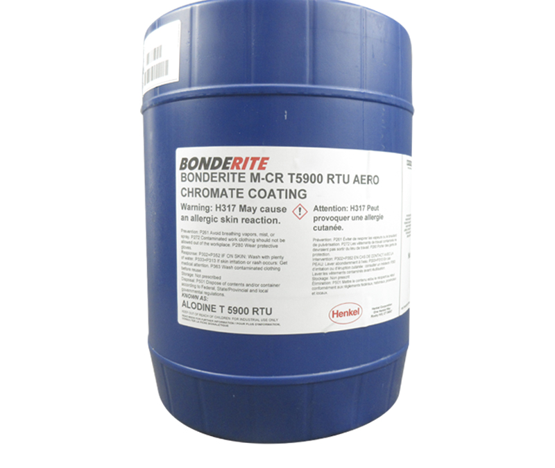 Henkel BONDERITE® M-CR T5900 RTU AERO Chromate Coating - 5 Gallon Pail
