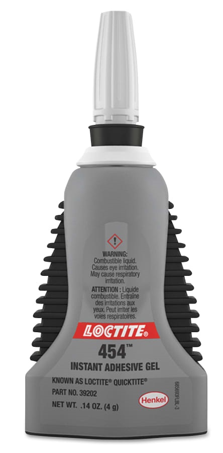 Henkel 39202 LOCTITE® QUICKTITE® Clear Instant Adhesive Gel - 4 Gram (.14 oz) Bottle