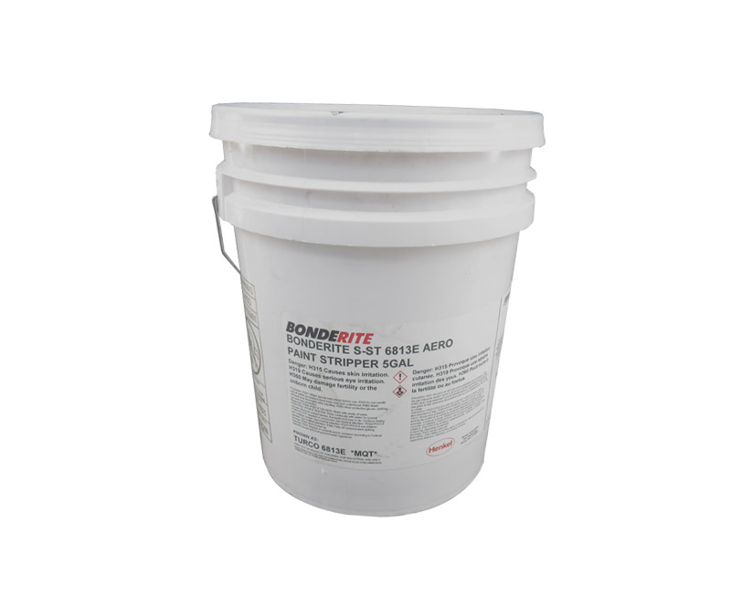 Henkel 596851 BONDERITE® S-ST 6813E AERO Pink Paint Stripper - 5 Gallon Open Head Pail with Lid