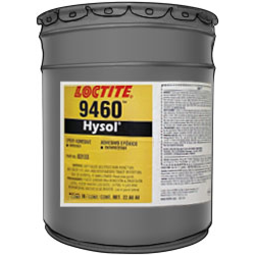 Henkel 83133 LOCTITE® EA 9460™ B HYSOL® Black Epoxy Structural Adhesive Hardener - 22.68 Kg (50 lb) Open Head Pail with Lid