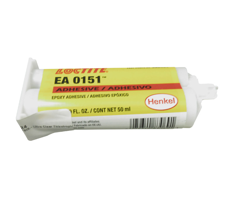 Henkel 83069 LOCTITE® EA 0151™ HYSOL® Ultra Clear Thixotropic Epoxy Adhesive - 50 mL (1.69 oz) Twin (Dual) Cartridge