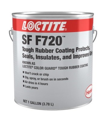 Henkel 34989 LOCTITE® SF F720™ COLOR GUARD® Yelllow Tough Rubber Coating - 3.78 Liter (Gallon) Can
