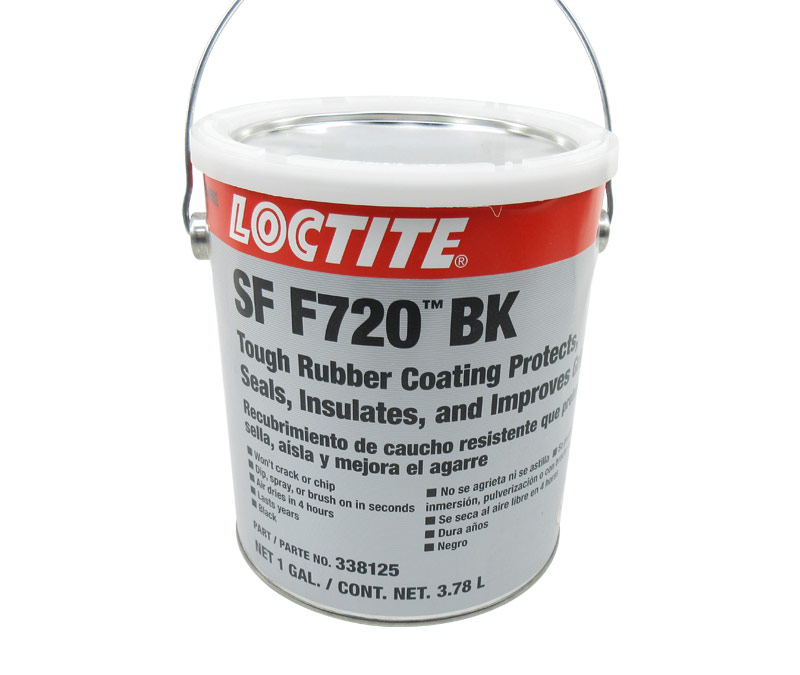 Henkel 34980 LOCTITE® SF F720™ COLOR GUARD® Black Tough Rubber Coating - 3.78 Liter (Gallon) Can