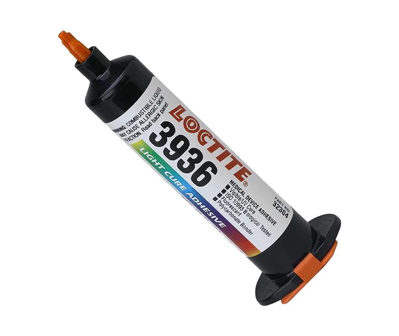 Henkel 32304 LOCTITE® AA 3936™ Transparent Light Cure Adhesive - 25 mL (0.85 oz) Syringe