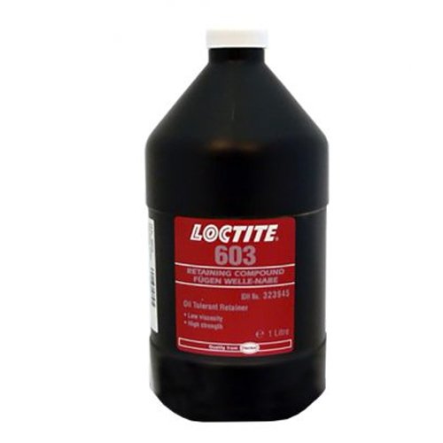 Henkel 31680 LOCTITE® 603™ Green Press Fit Retaining Compound - Liter (33.8 oz) Bottle