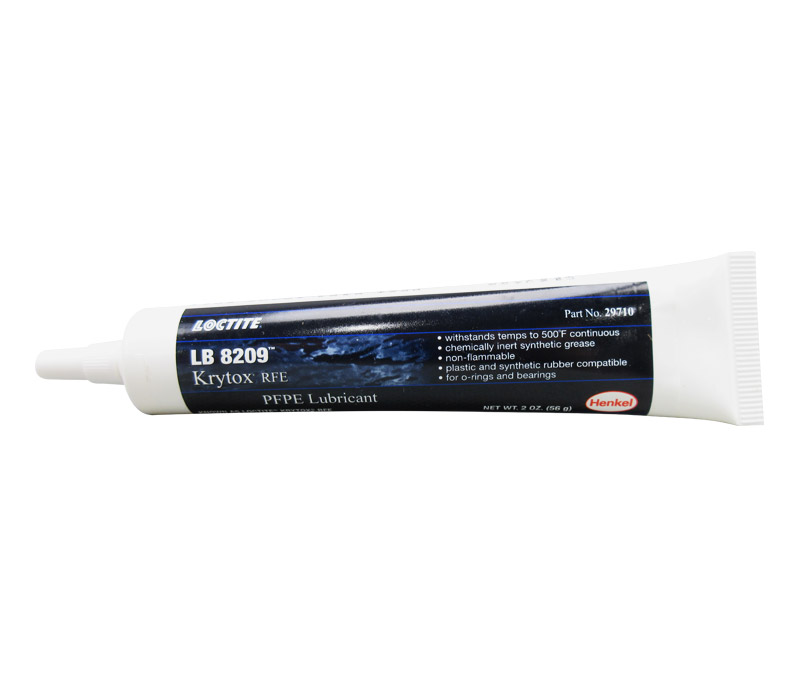 Henkel 29710 LOCTITE® LB 8209™ Krytox® White RFE PFPE High Performance Lubricant - 56 Gram (2 oz) Tube