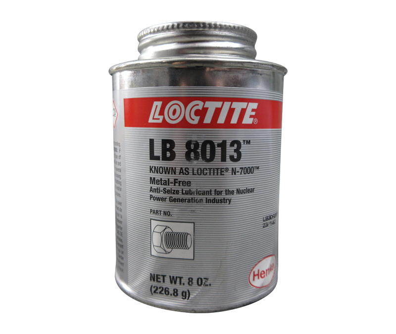 Henkel 51272 LOCTITE® LB 8013™ Metal Free High Purity Anti-Seize - 226.8 Gram (8 oz) Brush Top Bottle
