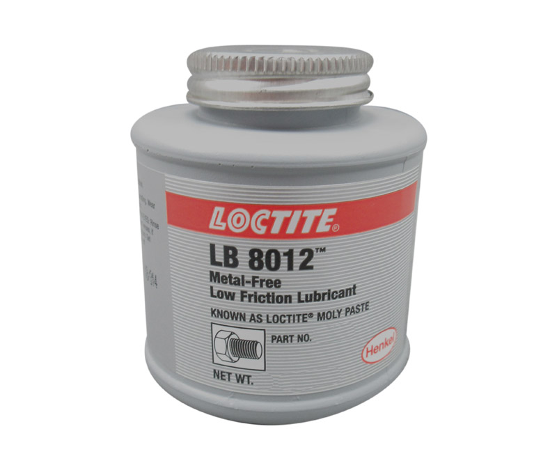 Henkel 51048 LOCTITE® LB 8012™ Black Static Load Resistant Anti-Seize Lubricant - 226.8 Gram (8 oz) Brush Top Bottle